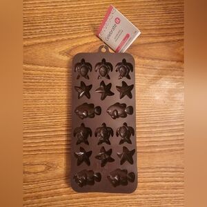 Celebrate It Brown Ocean Silicone Mold